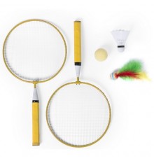 Set Badminton Dylam Jaune
