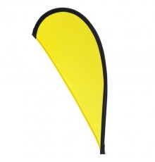 Drapeau Heldex en Polyester Jaune