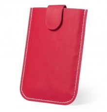 Porte-cartes "Serbin" rouge