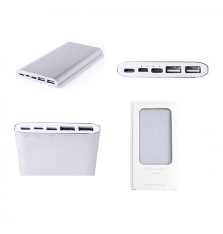 Power Bank Backers en Aluminium