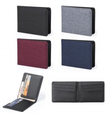 Porte-cartes portefeuille "Rupuk" de coloris différents