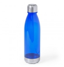 Bouteille "Keiller" en Plastique et Acier Inox Bleue