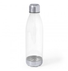 Bouteille "Keiller" en Plastique et Acier Inox Transparente