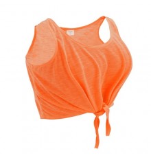 T-shirt "Slem" orange fluor