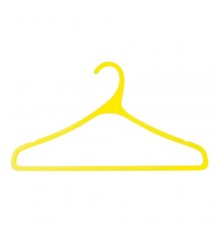 Cintre "Merchel" jaune translucide