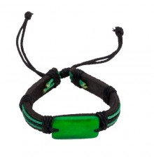 Bracelet "Karim" vert