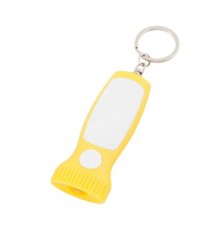 Porte-clés lampe "Scam" jaune
