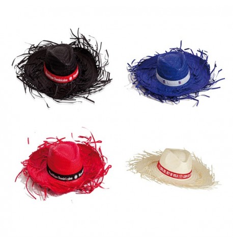 Chapeau "Filagarchado" de coloris différents
