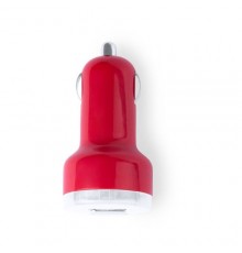 Chargeur de voiture USB "Denom" rouge 