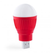 Lampe USB "Kinser" rouge