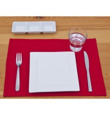 Set table "Irsan" rouge