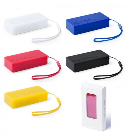 Power bank "Nibbler" de coloris différents