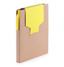 Bloc notes "Cravis" jaune