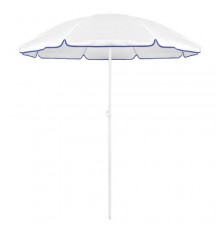 Parasol "Mojácar" blanc/bleu