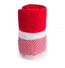 Serviette absorbante "Gymnasio" rouge