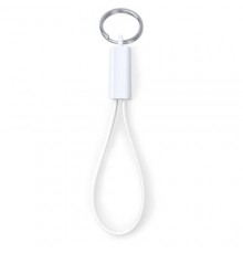 Câble chargeur porte-clés "Pirten" blanc