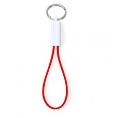 Câble chargeur porte-clés "Pirten" rouge