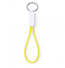 Câble chargeur porte-clés "Pirten" jaune