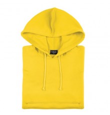 Sweat-shirt technique adulte "Theon" jaune