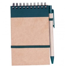 Cahier Ecocard Vert