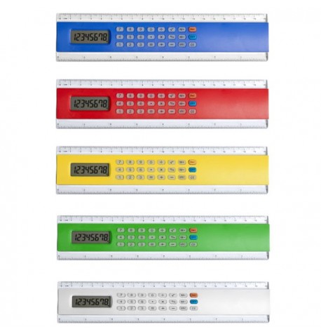 Règle calculatrice "Profex" de coloris différents