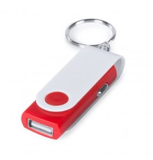 Chargeur voiture USB "Hanek" rouge