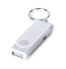 Chargeur voiture USB "Hanek" blanc