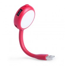 Lampe port USB "Ticaro" rouge