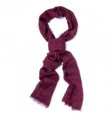 Foulard "Mirtox" bordeaux