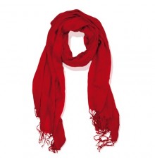 Pashmina "Magnolia" rouge