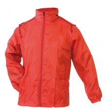 Imperméable Grid Rouge