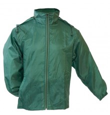 Imperméable Grid Vert