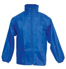 Imperméable Grid Bleu