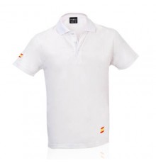 Polo "Tecnic Bandera" blanc