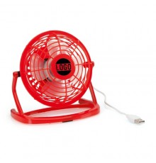 Mini ventilateur "Miclox" rouge