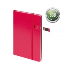 Bloc Notes USB Jersel Rouge