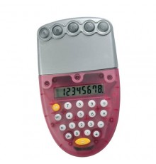 Calculatrice "Ozone" rouge