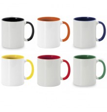 Tasse sublimation "Harnet" de coloris différents