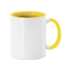 Tasse sublimation "Harnet" jaune