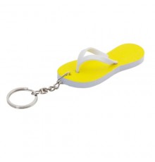 Porte-clés "Perle" jaune