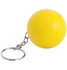 Porte-clés antistress "Lireo" jaune