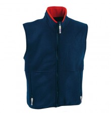 Gilet "Forest" navy/rouge