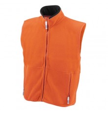 Gilet "Forest" orange/noir