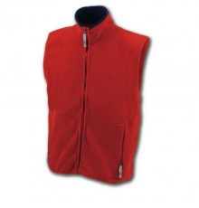 Gilet "Forest" rouge/marine