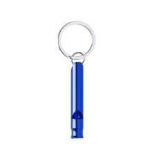 Porte-clés sifflet "Debrant" bleu