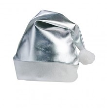 Bonnet Père Noël Shiny Argenté