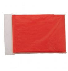 Poncho Remo Rouge