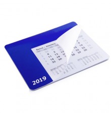 Tapis Souris Calendrier Rendux Bleu