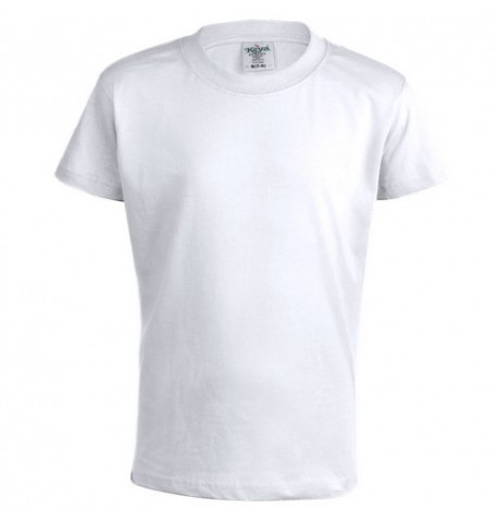T-Shirt Blanc -Keya- pour Enfant en Coton