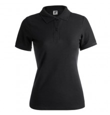 Polo piqué pour femme en coton